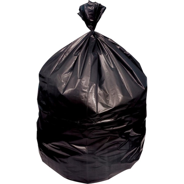 Protectionpro 43 x 48 in. 56 gal 22 mil High-Density Clear Bags, Black - Case of 150 PR1872212 - main